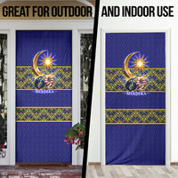 Malaysia Merdeka Independence Day Door Cover Patriotic Flag Crescent Moon Star Cultural