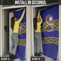 Malaysia Merdeka Independence Day Door Cover Patriotic Flag Crescent Moon Star Cultural