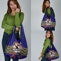 Malaysia Merdeka Independence Day Grocery Bag Patriotic Flag Crescent Moon Star Cultural