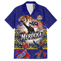 Malaysia Merdeka Independence Day Hawaiian Shirt Patriotic Flag Crescent Moon Star Cultural