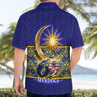 Malaysia Merdeka Independence Day Hawaiian Shirt Patriotic Flag Crescent Moon Star Cultural