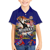 Malaysia Merdeka Independence Day Hawaiian Shirt Patriotic Flag Crescent Moon Star Cultural