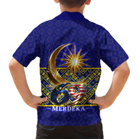 Malaysia Merdeka Independence Day Hawaiian Shirt Patriotic Flag Crescent Moon Star Cultural