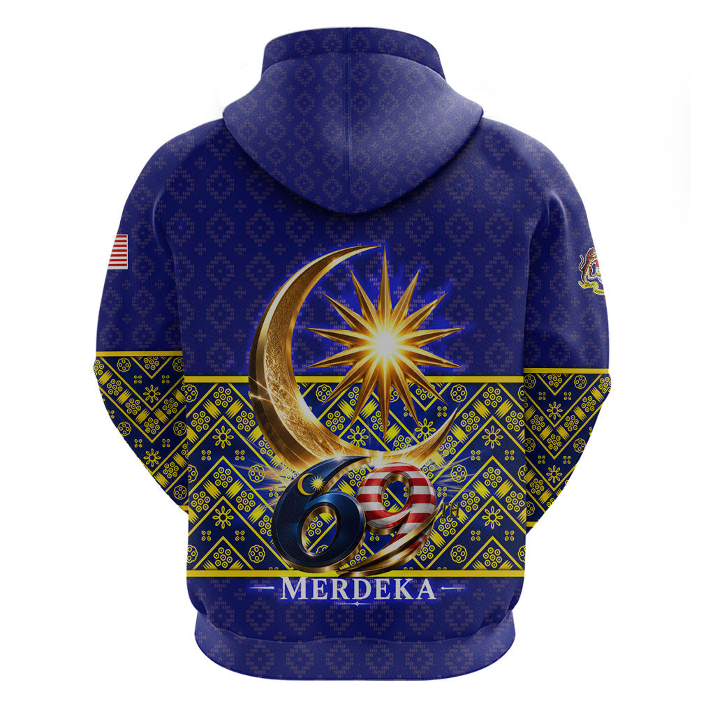 Malaysia Merdeka Independence Day Hoodie Patriotic Flag Crescent Moon Star Cultural
