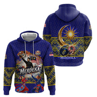 Malaysia Merdeka Independence Day Hoodie Patriotic Flag Crescent Moon Star Cultural