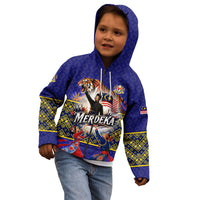 Malaysia Merdeka Independence Day Kid Hoodie Patriotic Flag Crescent Moon Star Cultural