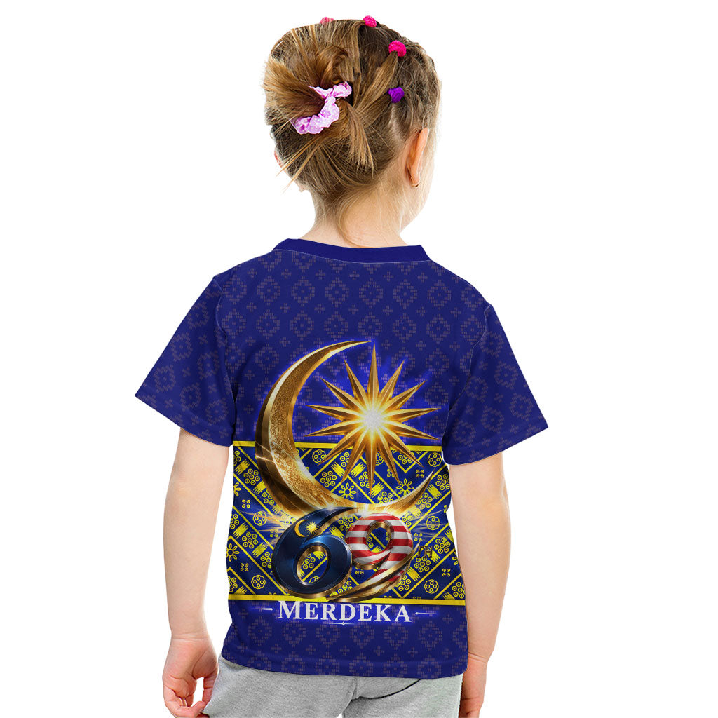 Malaysia Merdeka Independence Day Kid T Shirt Patriotic Flag Crescent Moon Star Cultural