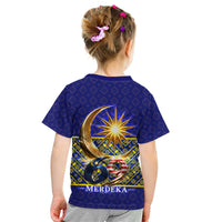 Malaysia Merdeka Independence Day Kid T Shirt Patriotic Flag Crescent Moon Star Cultural