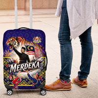 Malaysia Merdeka Independence Day Luggage Cover Patriotic Flag Crescent Moon Star Cultural