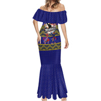 Malaysia Merdeka Independence Day Mermaid Dress Patriotic Flag Crescent Moon Star Cultural