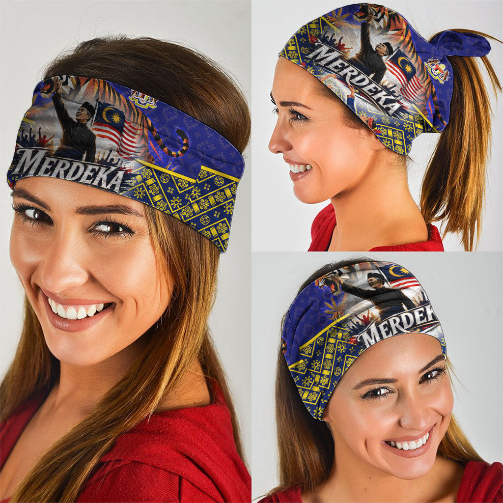 Malaysia Merdeka Independence Day Neck Gaiter Patriotic Flag Crescent Moon Star Cultural