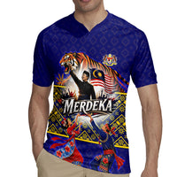 Malaysia Merdeka Independence Day Rugby Jersey Patriotic Flag Crescent Moon Star Cultural