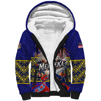 Malaysia Merdeka Independence Day Sherpa Hoodie Patriotic Flag Crescent Moon Star Cultural