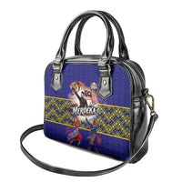 Malaysia Merdeka Independence Day Shoulder Handbag Patriotic Flag Crescent Moon Star Cultural