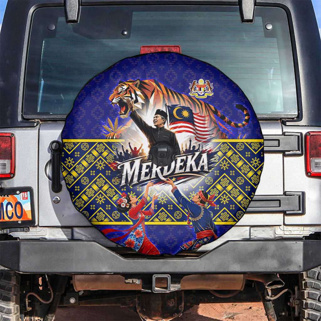 Malaysia Merdeka Independence Day Spare Tire Cover Patriotic Flag Crescent Moon Star Cultural