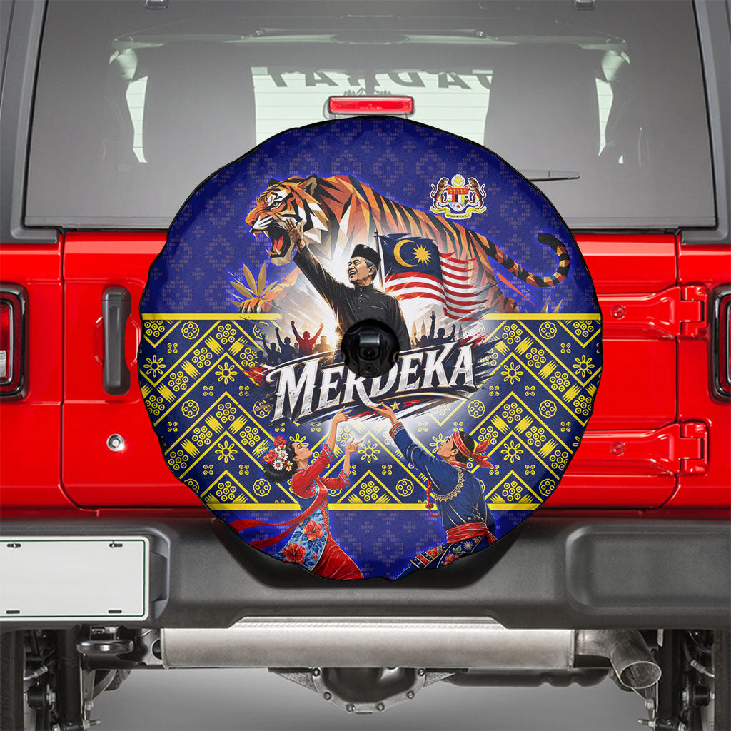 Malaysia Merdeka Independence Day Spare Tire Cover Patriotic Flag Crescent Moon Star Cultural