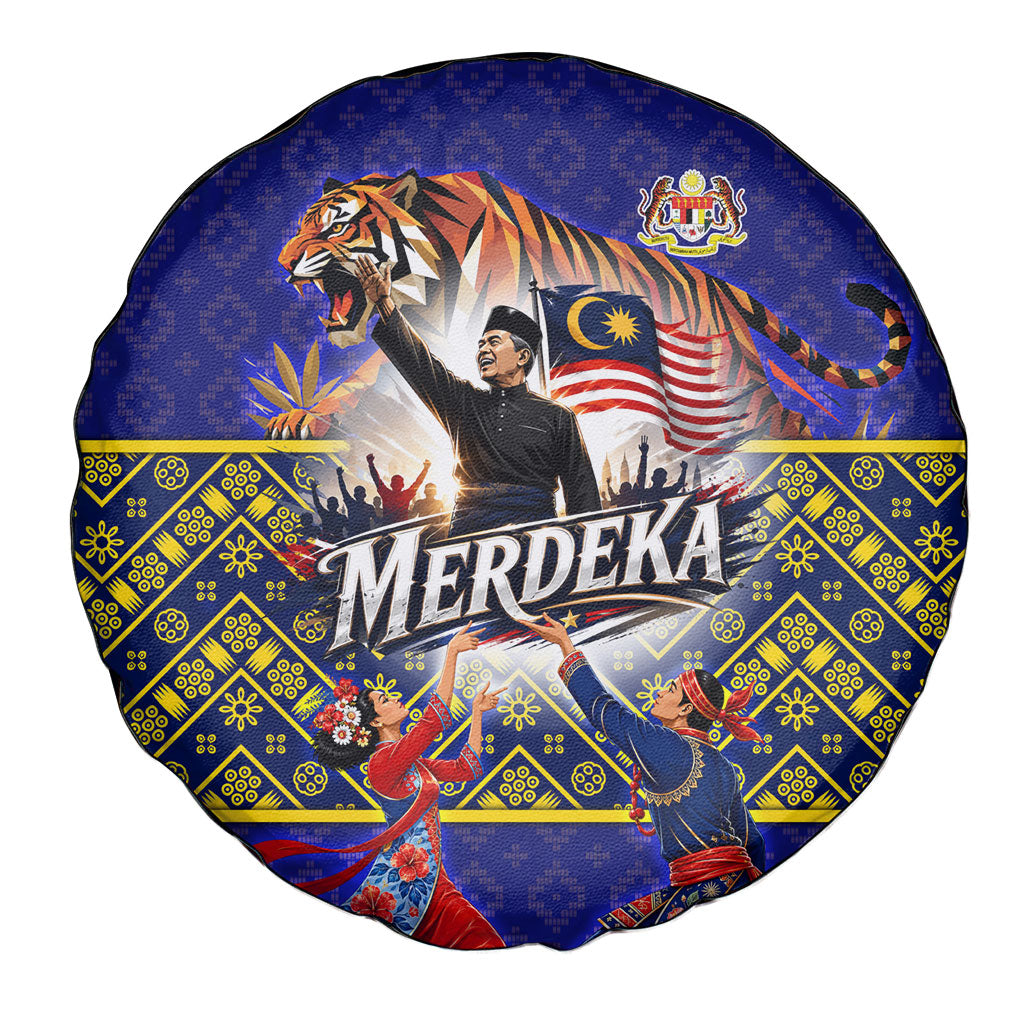 Malaysia Merdeka Independence Day Spare Tire Cover Patriotic Flag Crescent Moon Star Cultural
