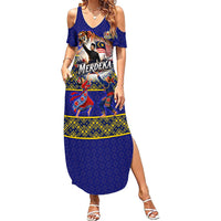 Malaysia Merdeka Independence Day Summer Maxi Dress Patriotic Flag Crescent Moon Star Cultural
