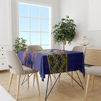 Malaysia Merdeka Independence Day Tablecloth Patriotic Flag Crescent Moon Star Cultural