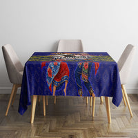 Malaysia Merdeka Independence Day Tablecloth Patriotic Flag Crescent Moon Star Cultural