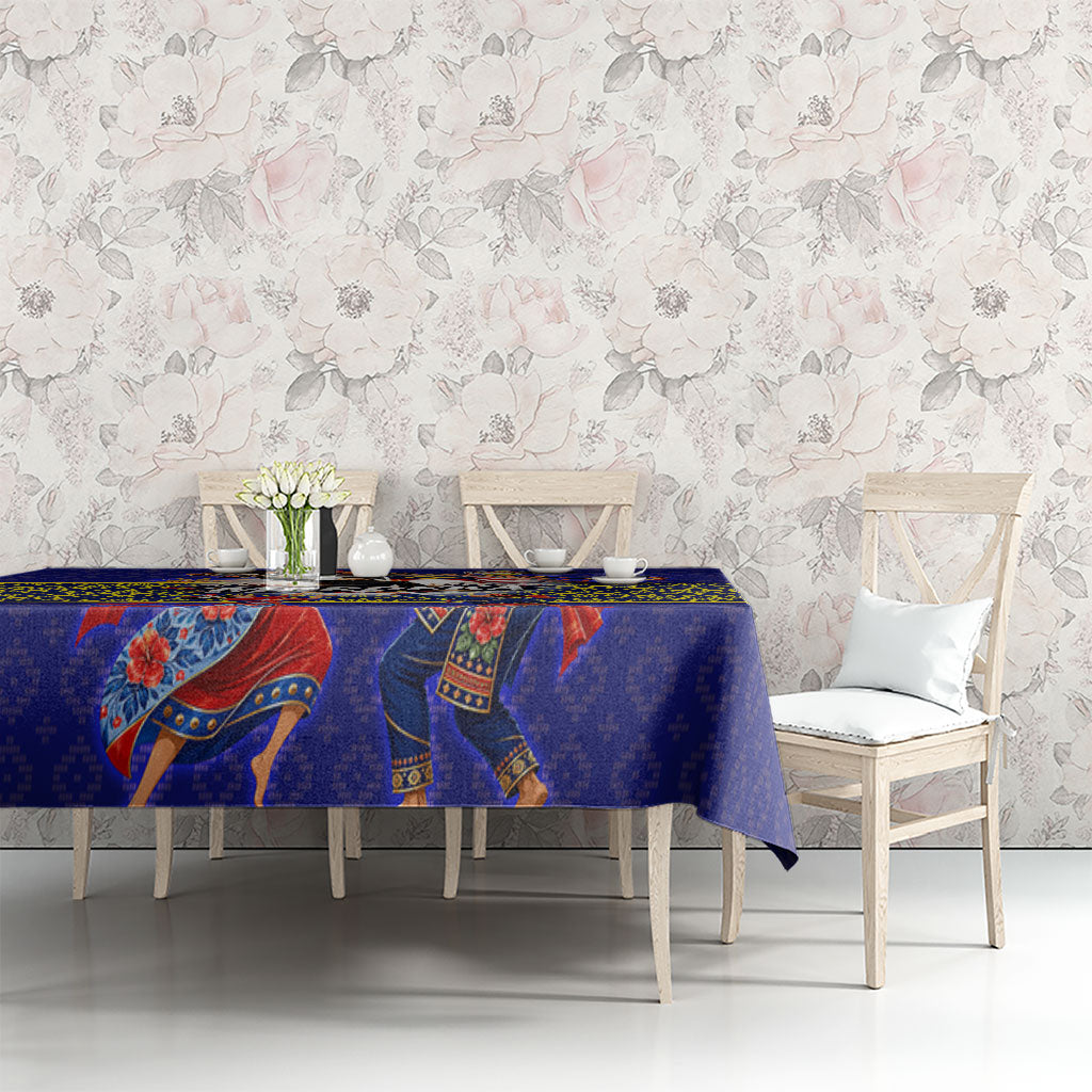 Malaysia Merdeka Independence Day Tablecloth Patriotic Flag Crescent Moon Star Cultural