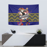 Malaysia Merdeka Independence Day Tapestry Patriotic Flag Crescent Moon Star Cultural