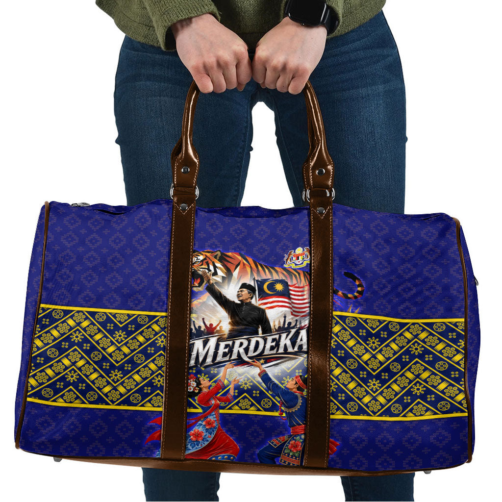 Malaysia Merdeka Independence Day Travel Bag Patriotic Flag Crescent Moon Star Cultural