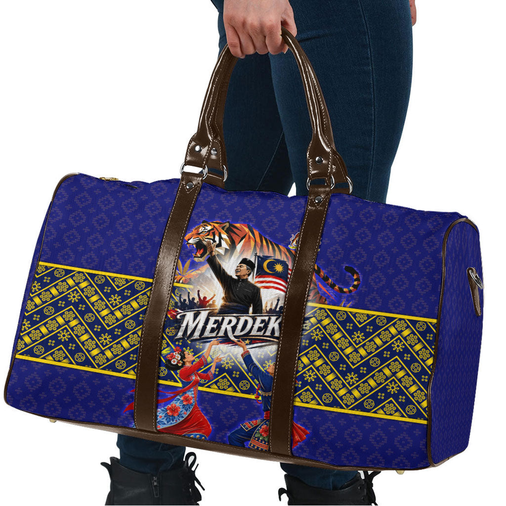 Malaysia Merdeka Independence Day Travel Bag Patriotic Flag Crescent Moon Star Cultural