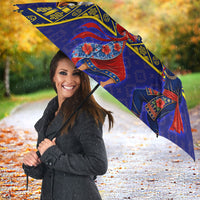 Malaysia Merdeka Independence Day Umbrella Patriotic Flag Crescent Moon Star Cultural