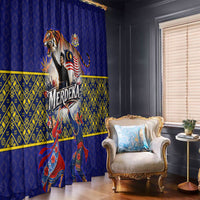 Malaysia Merdeka Independence Day Window Curtain Patriotic Flag Crescent Moon Star Cultural