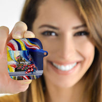 Malaysia Merdeka Independence Day AirPods Case Patriotic Twin Towers Soldier National Flower Graphic