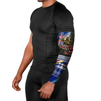 Malaysia Merdeka Independence Day Arm Sleeves Patriotic Twin Towers Soldier National Flower Graphic