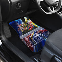 Malaysia Merdeka Independence Day Car Mats Patriotic Twin Towers Soldier National Flower Graphic