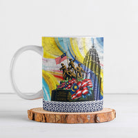 Malaysia Merdeka Independence Day Ceramic Mug Patriotic Twin Towers Soldier National Flower Graphic