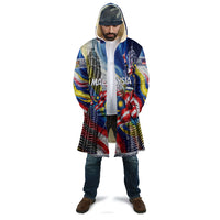 Malaysia Merdeka Independence Day Cloak Patriotic Twin Towers Soldier National Flower Graphic