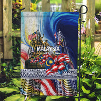 Malaysia Merdeka Independence Day Garden Flag Patriotic Twin Towers Soldier National Flower Graphic