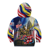 Malaysia Merdeka Independence Day Kid Hoodie Patriotic Twin Towers Soldier National Flower Graphic
