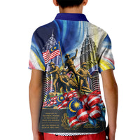 Malaysia Merdeka Independence Day Kid Polo Shirt Patriotic Twin Towers Soldier National Flower Graphic
