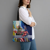 Malaysia Merdeka Independence Day Tote Bag Patriotic Twin Towers Soldier National Flower Graphic