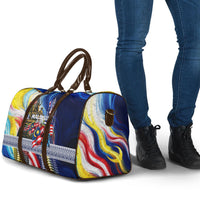 Malaysia Merdeka Independence Day Travel Bag Patriotic Twin Towers Soldier National Flower Graphic