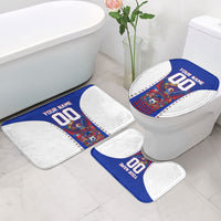 Personalized Haiti Football Eagle Champions Bathroom Set Les Grenadiers Soccer Trophy 2026 Heritage Flag