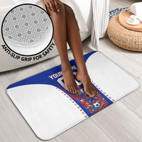 Personalized Haiti Football Eagle Champions Bathroom Set Les Grenadiers Soccer Trophy 2026 Heritage Flag