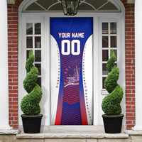 Personalized Haiti Football Eagle Champions Door Cover Les Grenadiers Soccer Trophy 2026 Heritage Flag