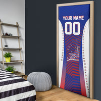 Personalized Haiti Football Eagle Champions Door Cover Les Grenadiers Soccer Trophy 2026 Heritage Flag