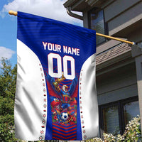 Personalized Haiti Football Eagle Champions Garden Flag Les Grenadiers Soccer Trophy 2026 Heritage Flag