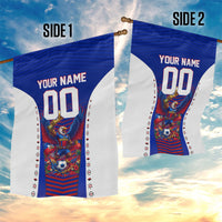 Personalized Haiti Football Eagle Champions Garden Flag Les Grenadiers Soccer Trophy 2026 Heritage Flag