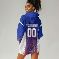 Personalized Haiti Football Eagle Champions Hoodie Dress Les Grenadiers Soccer Trophy 2026 Heritage Flag