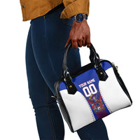 Personalized Haiti Football Eagle Champions Shoulder Handbag Les Grenadiers Soccer Trophy 2026 Heritage Flag