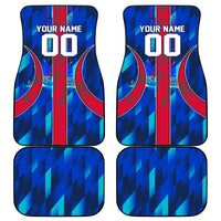 Personalized Les Grenadiers Haiti Football Car Mats Eagle Champions Trophy Heritage