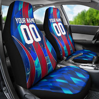 Personalized Les Grenadiers Haiti Football Car Seat Cover Eagle Champions Trophy Heritage